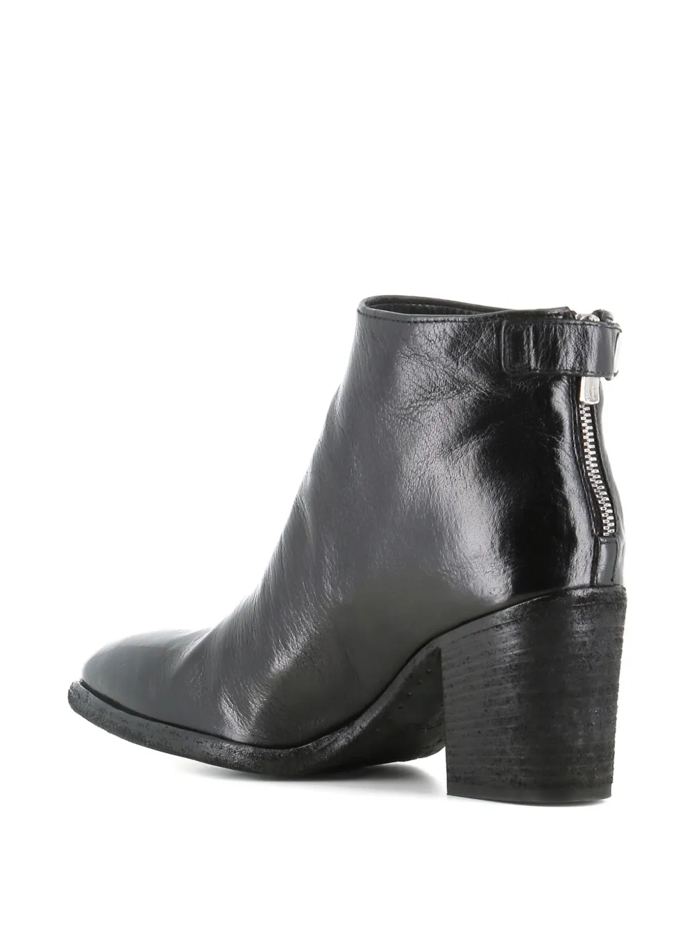 Officine Creative zip-fastening block-heel boots Black
