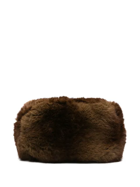Apparis Jumbo Mink Noor clutch bag