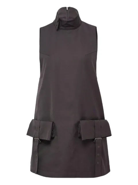 Open YY pocket-detail mini dress
