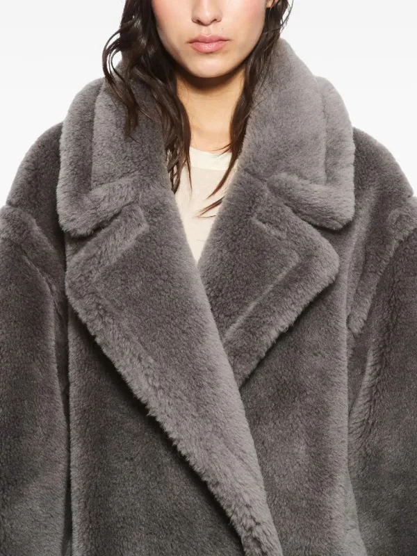 STAND STUDIO Biba Coat Grey FARFETCH PH