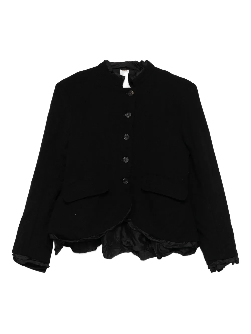 Ricorrrobe button-up fitted jacket | Black | Image 1