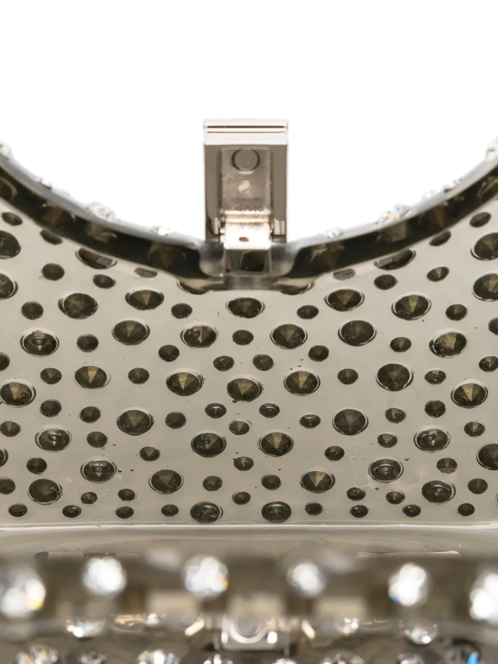 L'Alingi Clutch verfraaid met kristallen Zwart