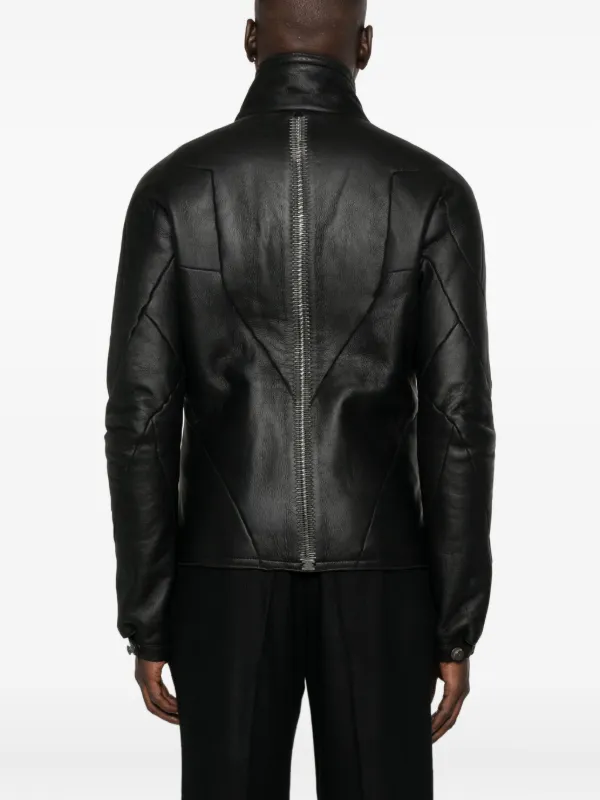 isaac sellam レザージャケット　s black Isaac Sellam Leather Blazer in color Black | Elixirgallery