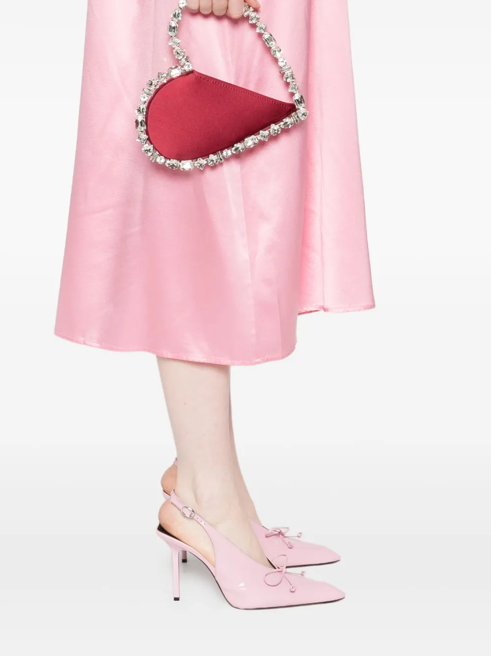 L'Alingi Taliya Love clutch bag - BYRGUNDY