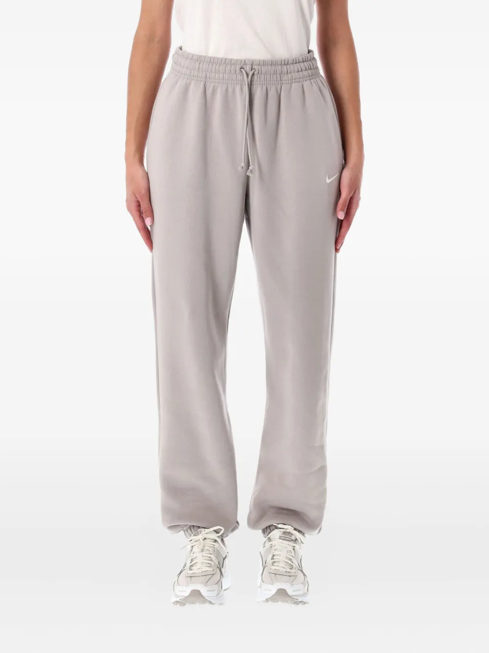 Nike Phoenix ハイウエスト トラックパンツ - グレー Nike Phoenix ハイウエスト トラックパンツ - グレー