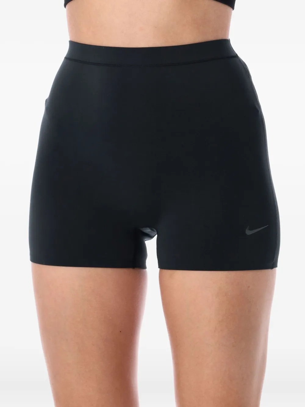 Nike Dryfit high waist shorts Zwart