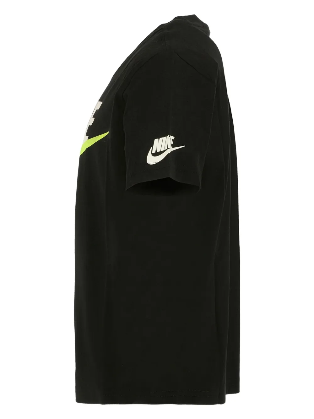 Nike Kids T-shirt met Swoosh-logoprint Zwart