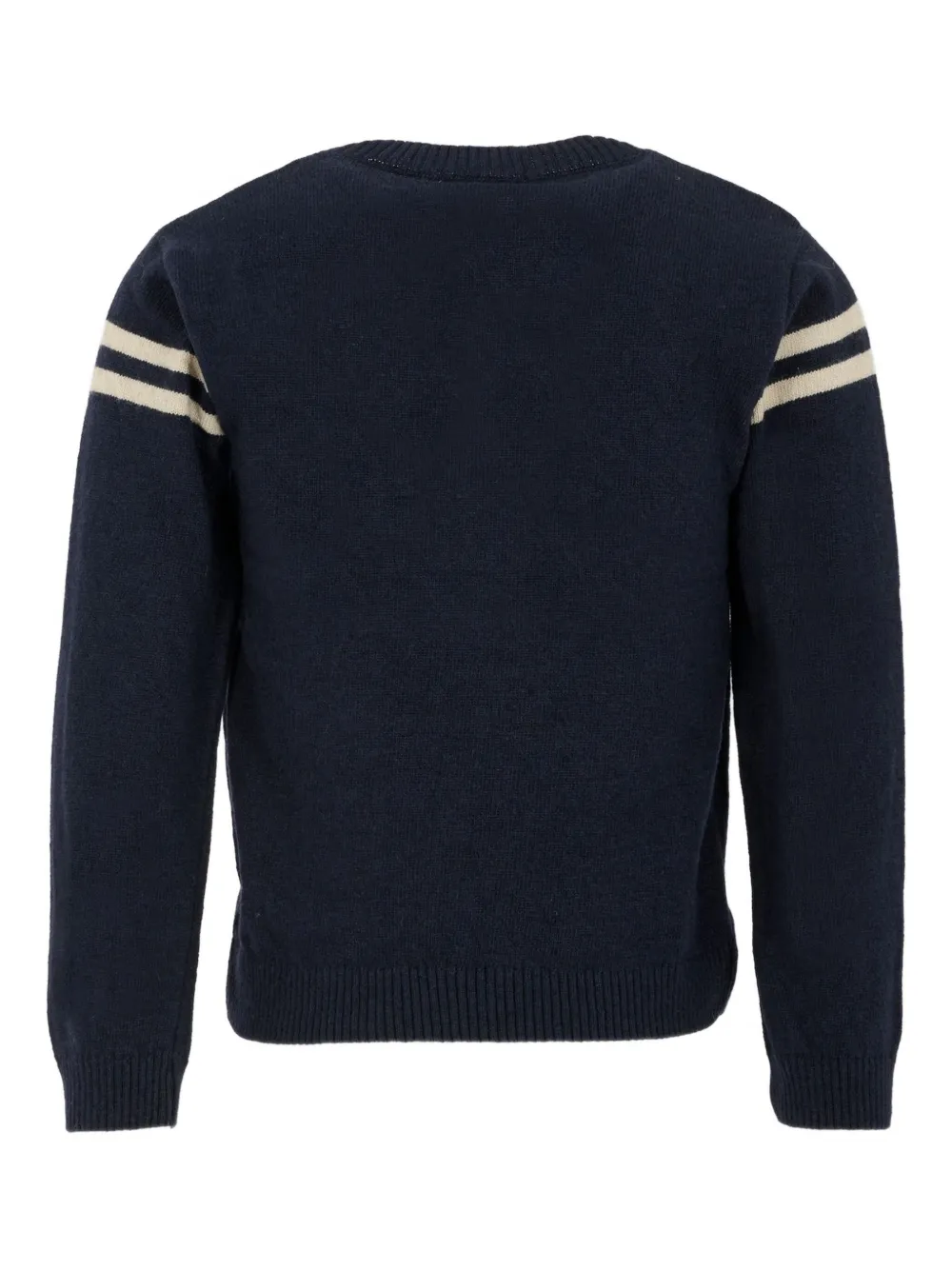 Patachou dog-motif striped sweater | Boys Knitwear | Image 2