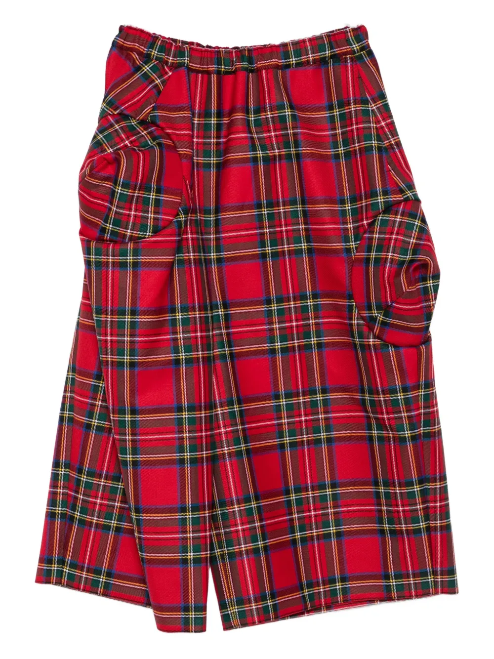 Comme Des Garçons Hose Mit Schottenkaro In Red