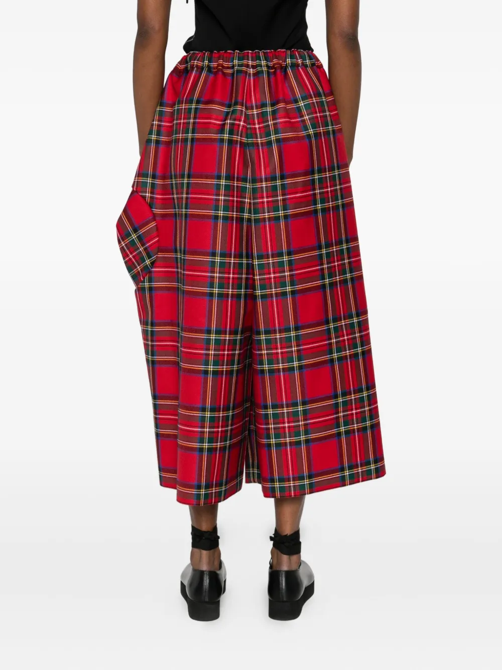 Comme Des Garçons Hose Mit Schottenkaro In Red