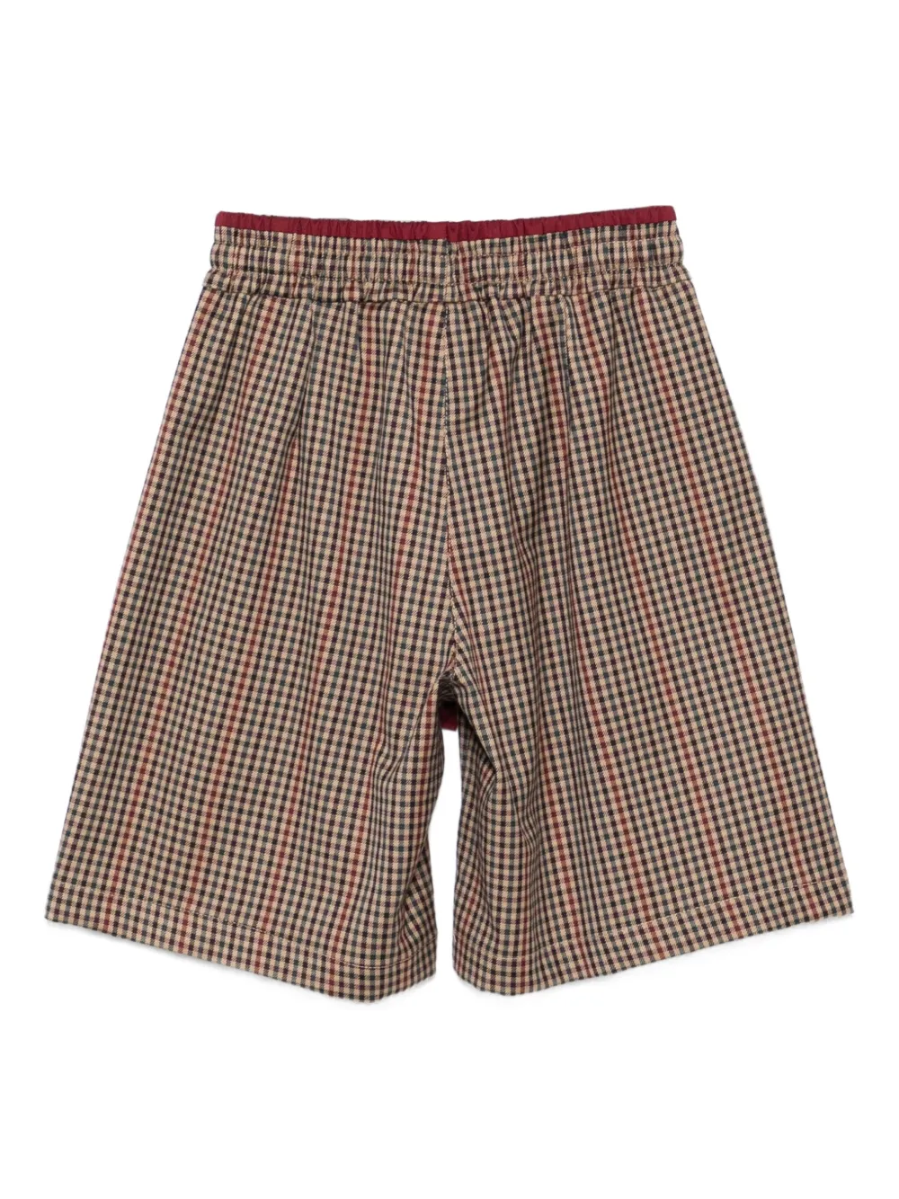 Miss Grant Kids checked drawstring casual shorts | Girls Casual Shorts | Image 2