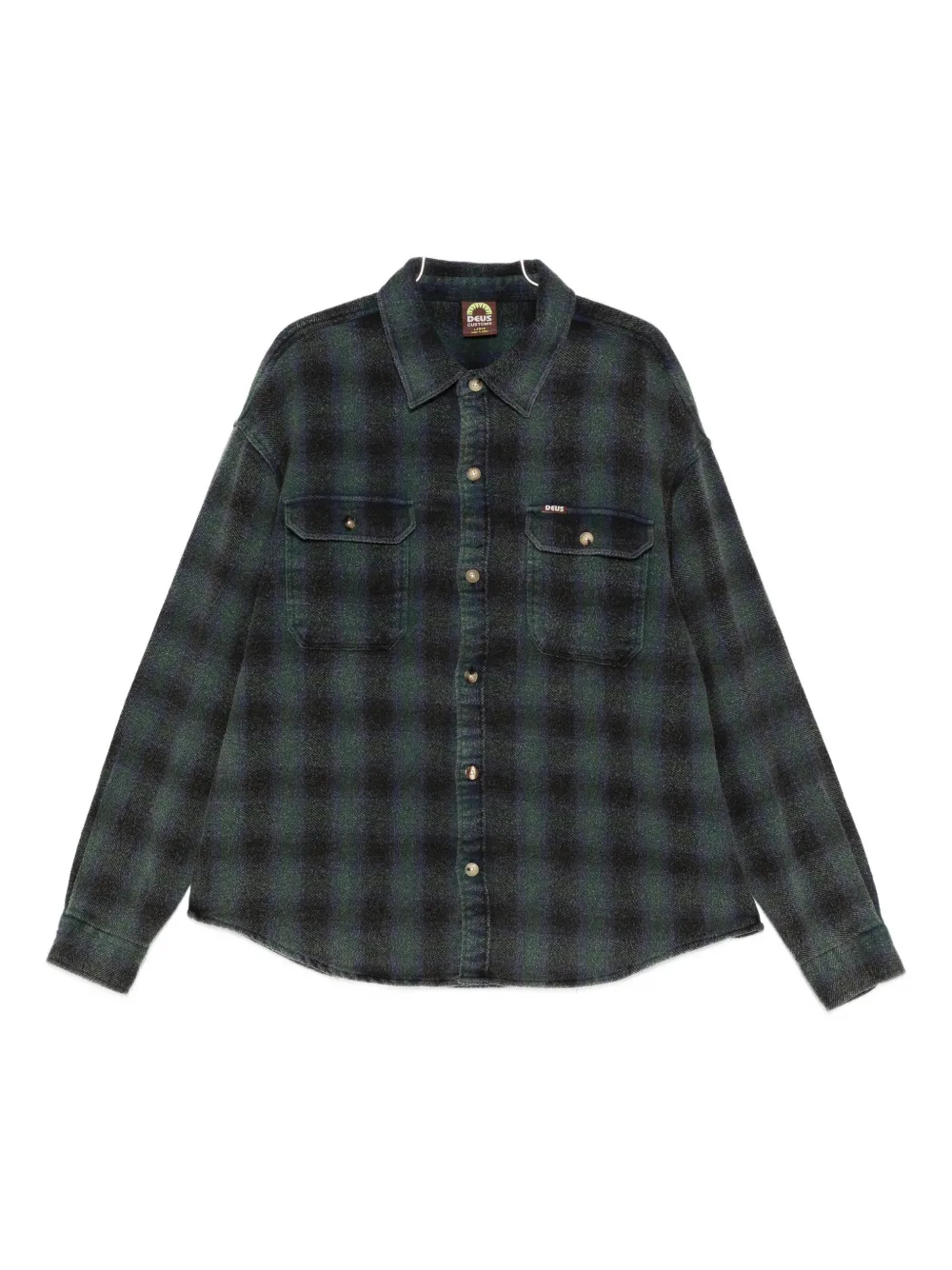Deus Ex Machina Camicia Too Busy To Work - Verde