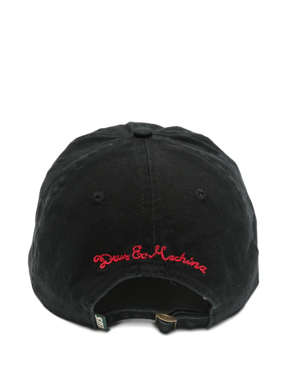  Deus Ex Machina Logo-embroidered Cap - Black 