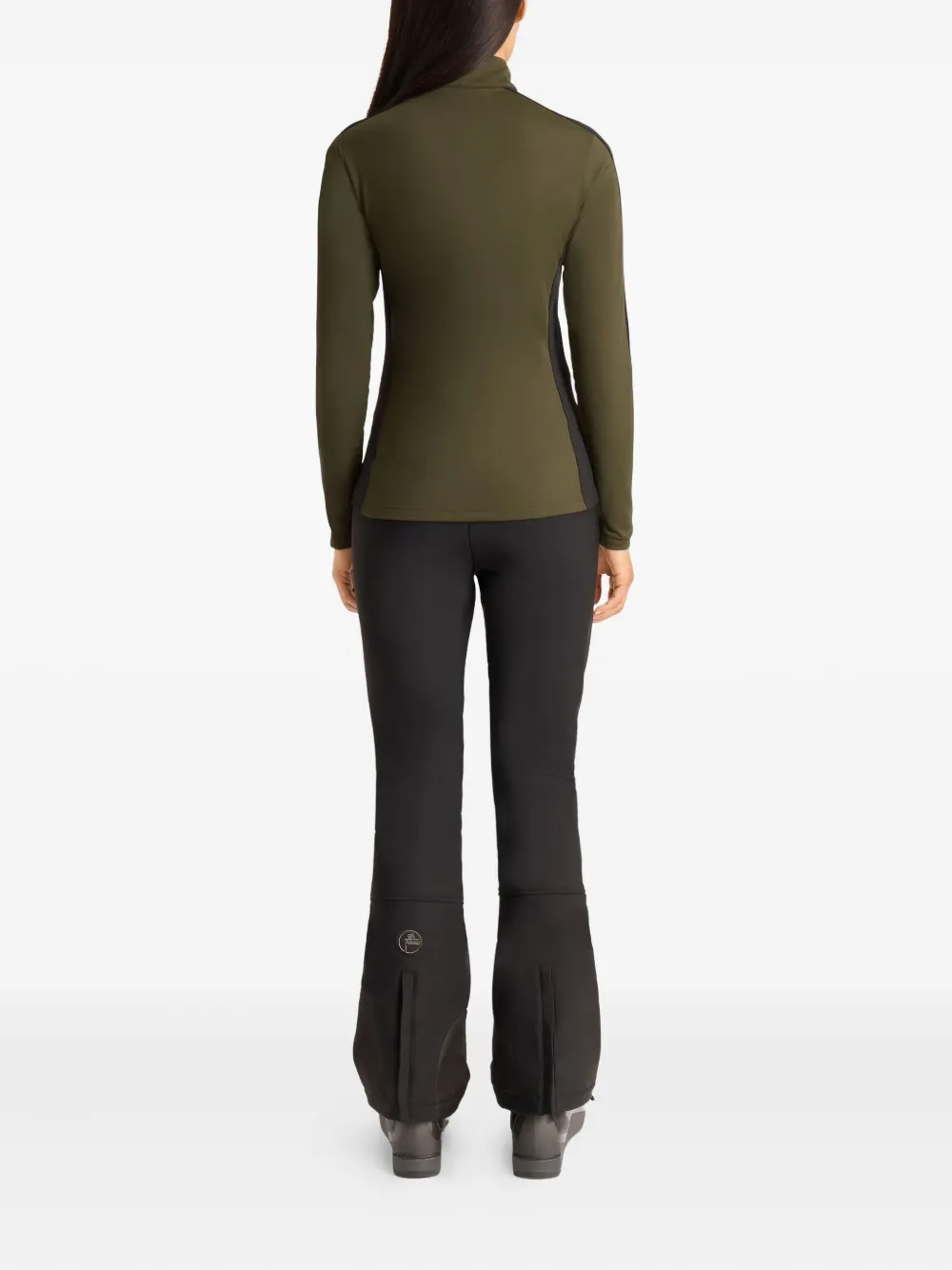 Fusalp Skitop met logodetail Groen