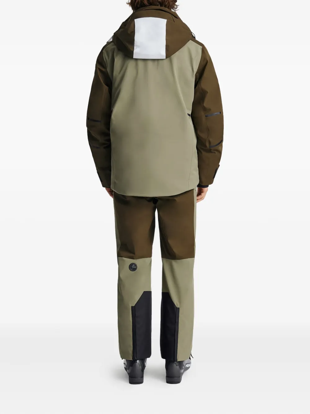 Fusalp Ski-jack met vlakken Bruin