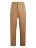 Fusalp elastic-waist cotton trousers - Brown