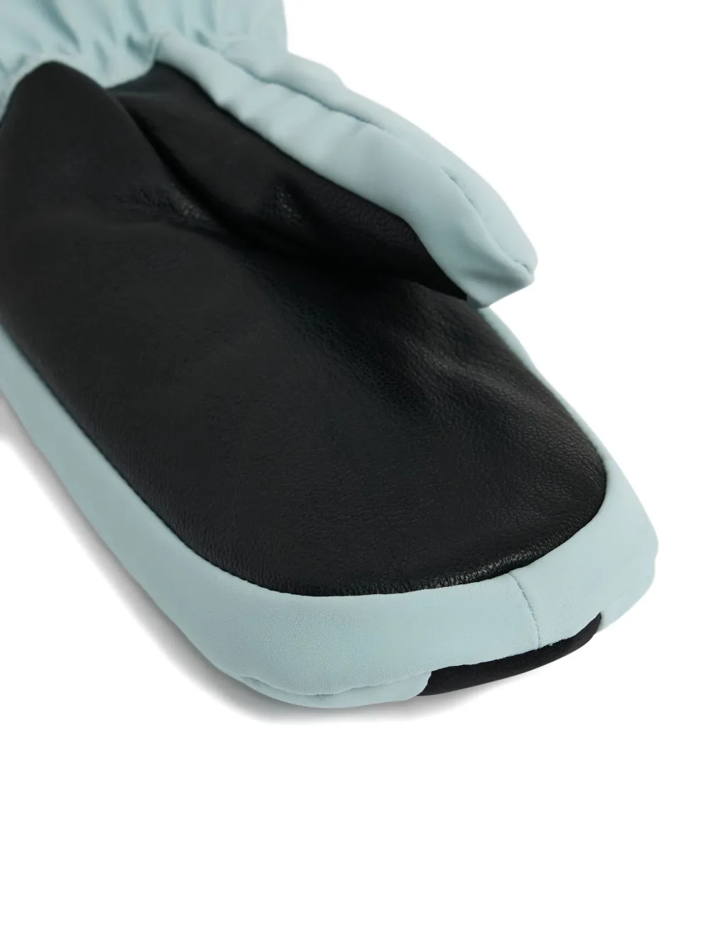 Fusalp Panelled Ski Mittens In Blue