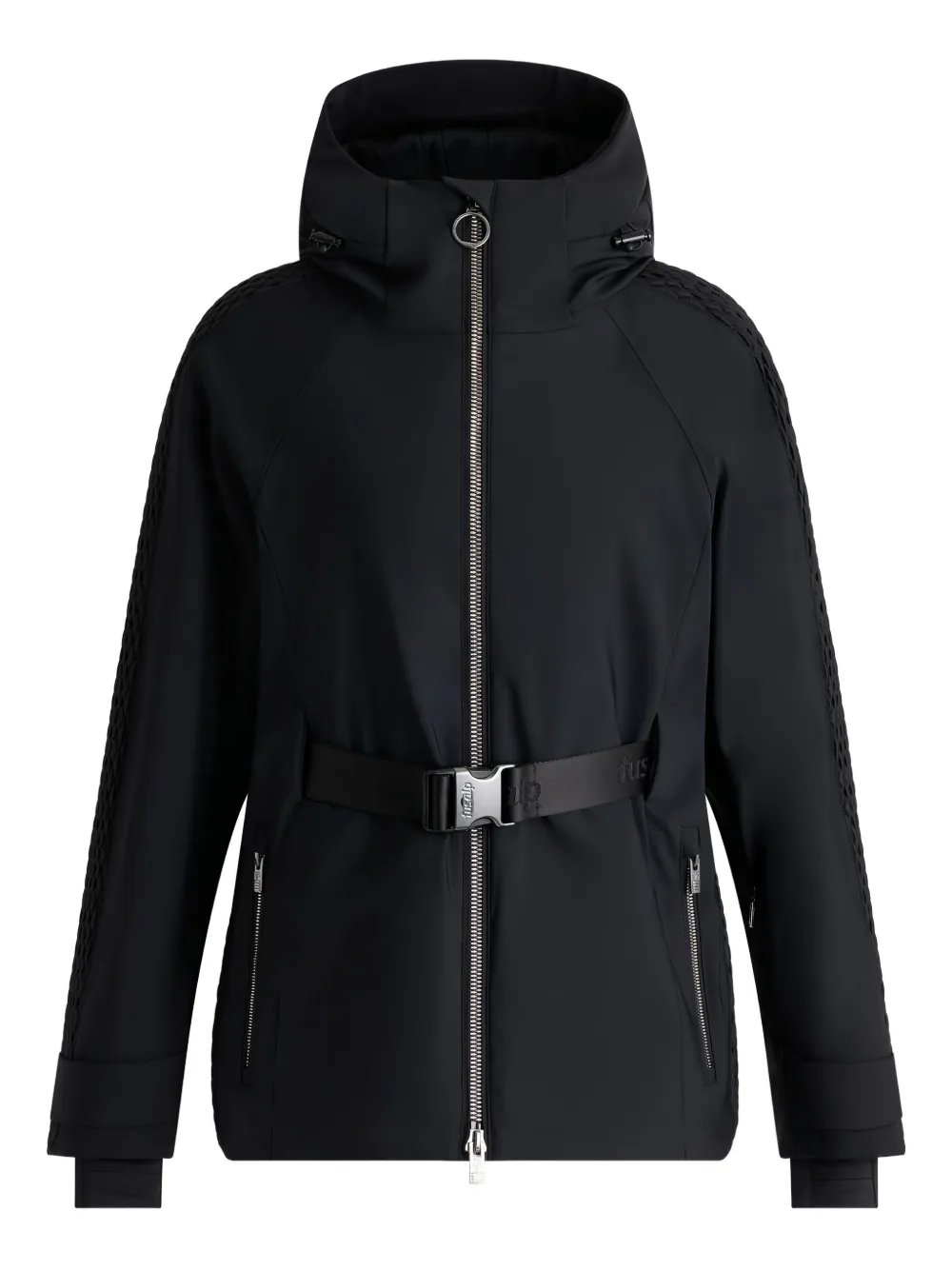 Fusalp logo-patch ski jacket | Black | Image 1