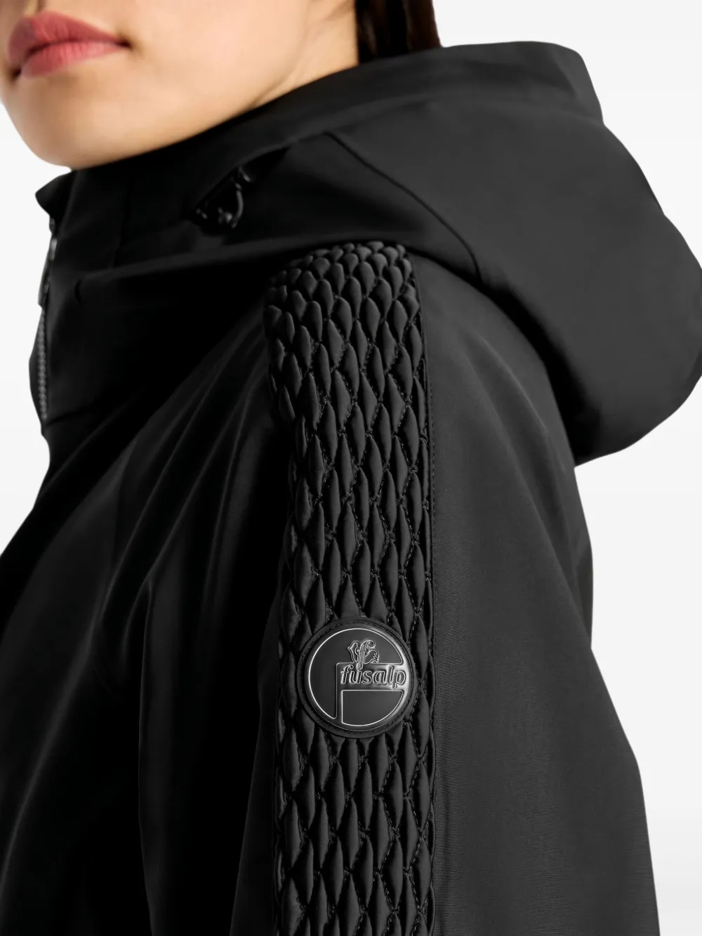 Fusalp Gewatteerd jack Zwart