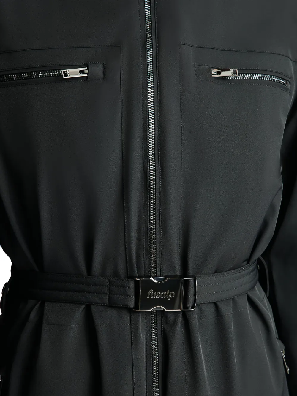 Fusalp Jas met ceintuur Zwart