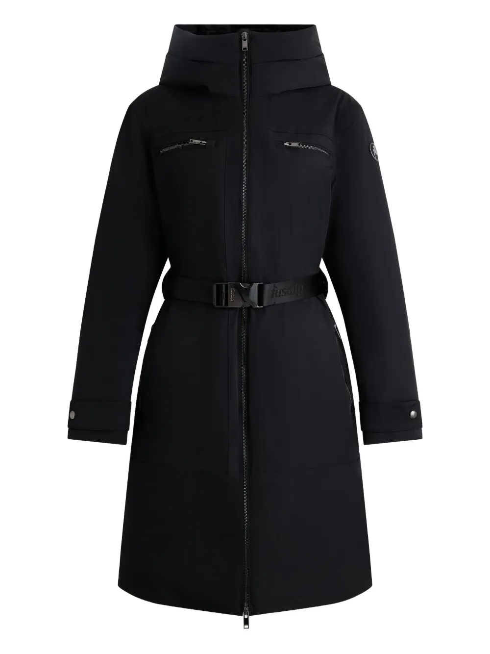 Fusalp belted coat | Black | Image 1