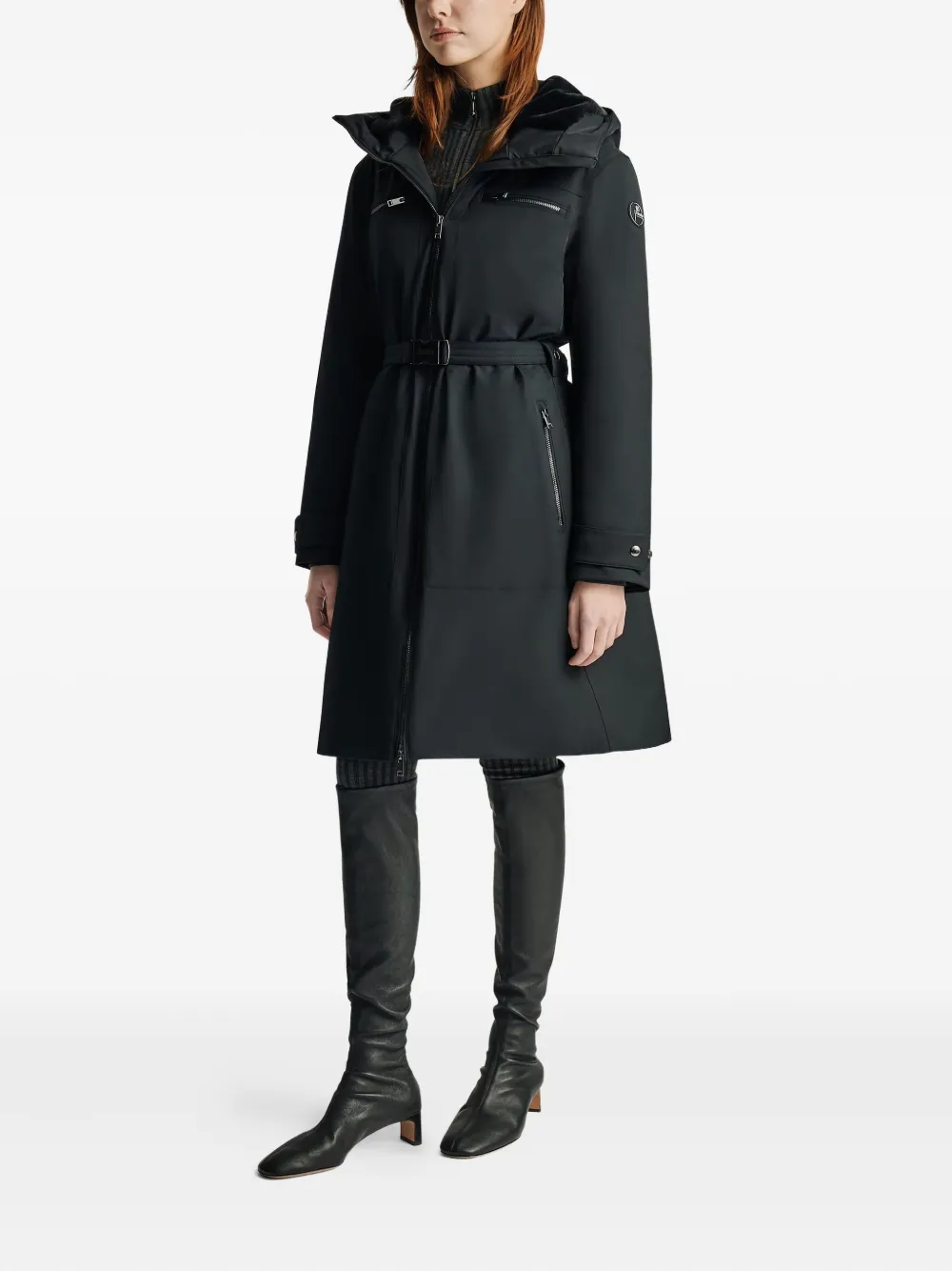 Fusalp Jas met ceintuur Zwart
