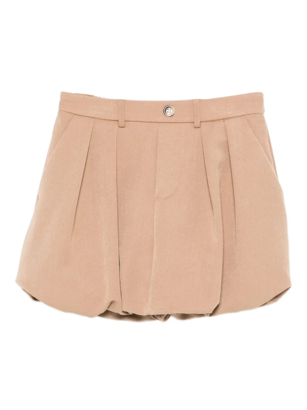 Miss Grant Kids pleated casual skirt - ニュートラル Miss Grant Kids pleated casual skirt - ニュートラル