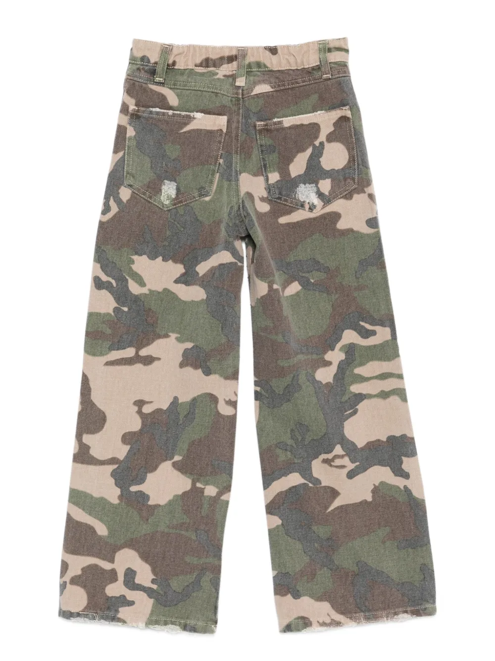 Miss Grant Kids camouflage embellished casual trousers | Girls Casual Trousers | Image 2