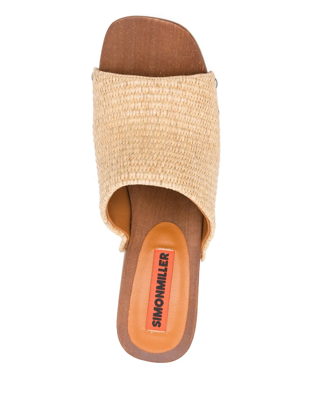 Simon Miller 110mm Stud-detail Heeled Sandals In Brown