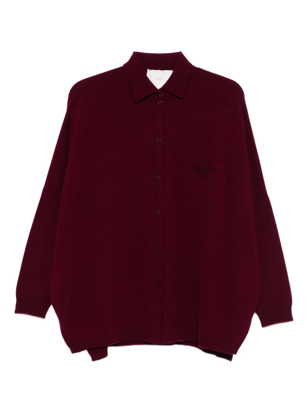Vanisè buttoned pocket cardigan | Red | Image 1