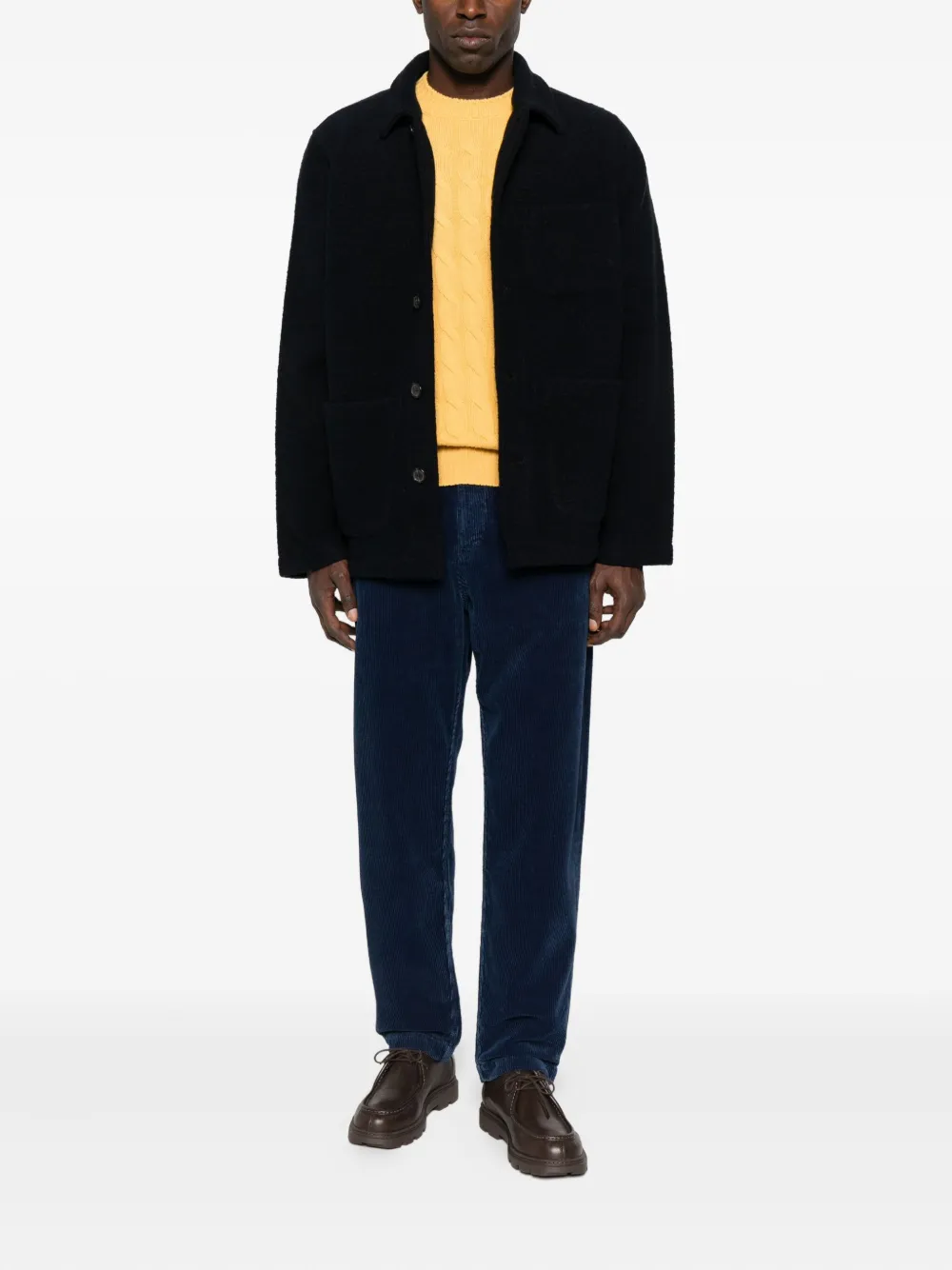 Universal Works button-front shirt jacket | Shirt Jackets | Image 2