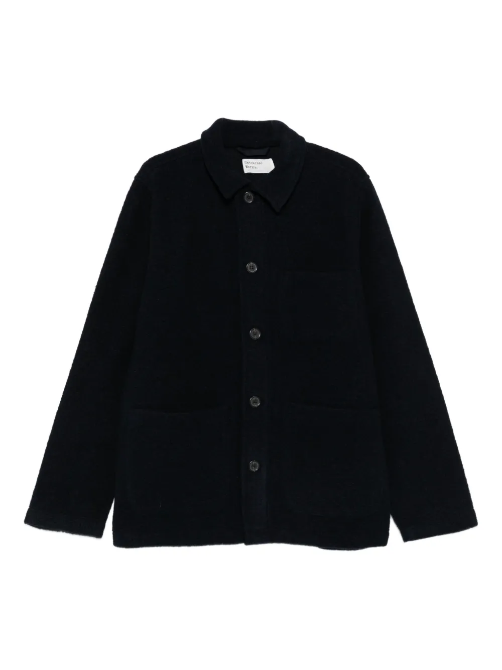 Universal Works button-front shirt jacket - ブルー Universal Works button-front shirt jacket - ブルー