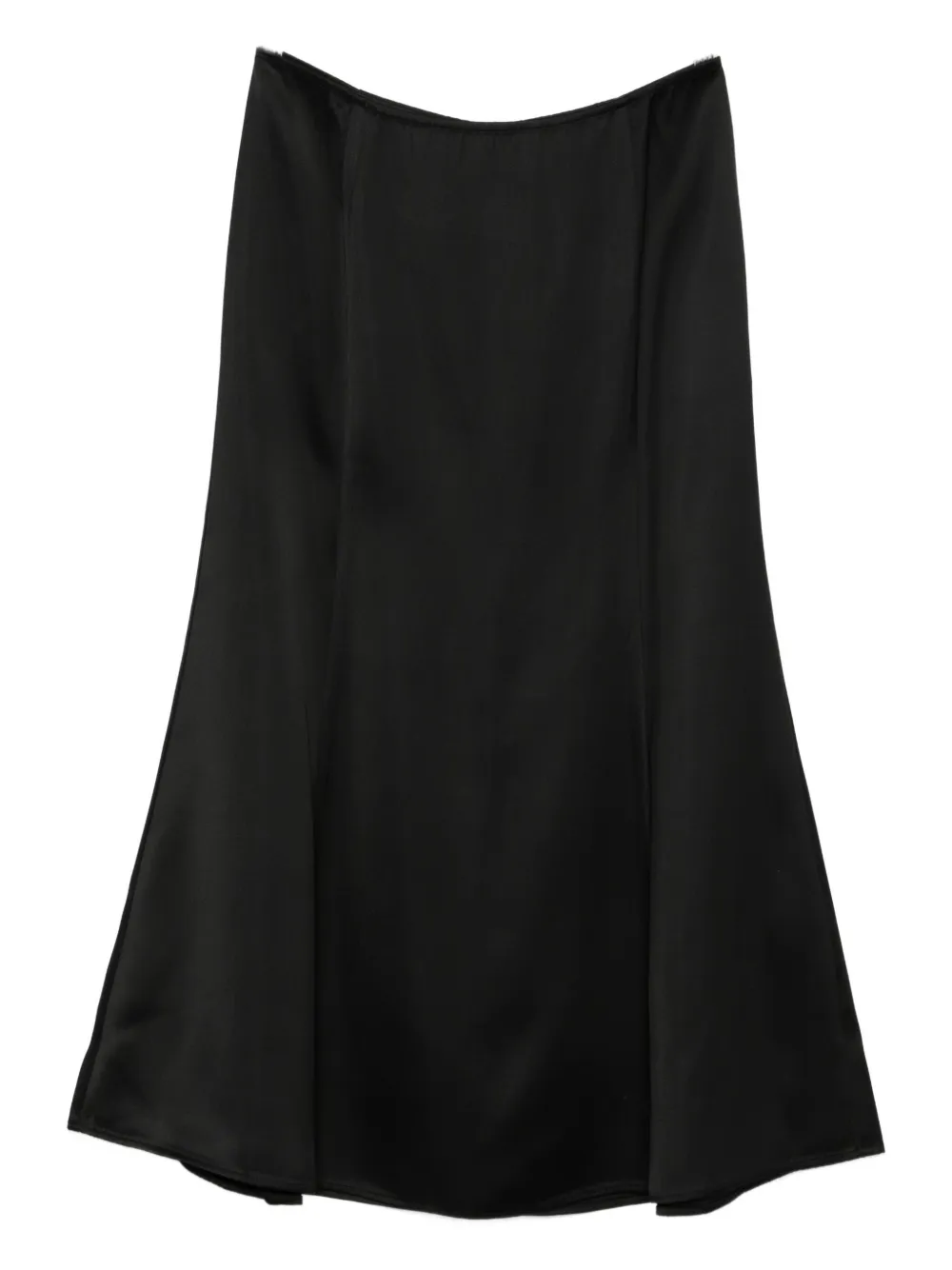HERSKIND flared midi skirt | Black | Image 1