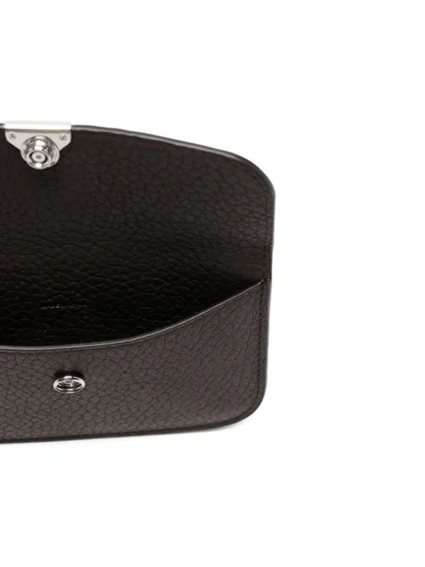 LEMAIRE Leather Card Holder | Brown | FARFETCH