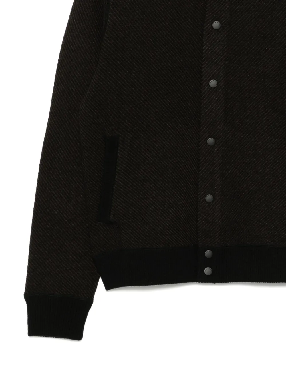 Rag & Bone Wool Cardigan In Black