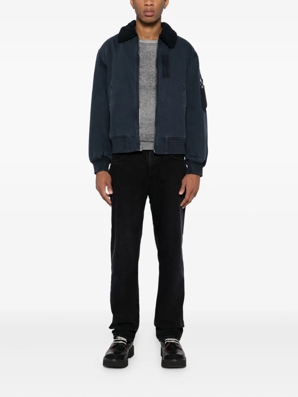 rag & bone denim bomber jacket | Bomber Jackets | Image 2