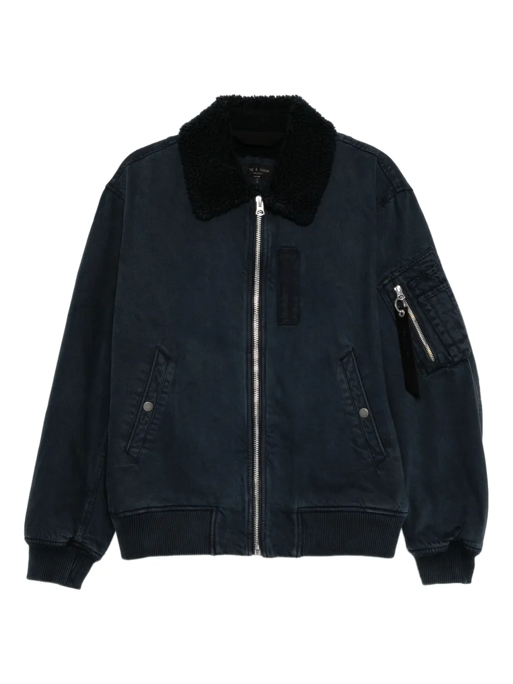 rag & bone denim bomber jacket | Image 1