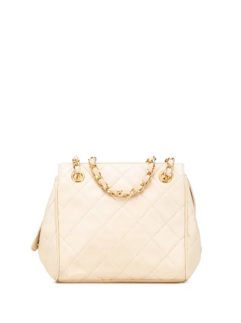 CHANEL Pre-Owned 1994-1996 Quilted Lambskin Chain shoulder bag