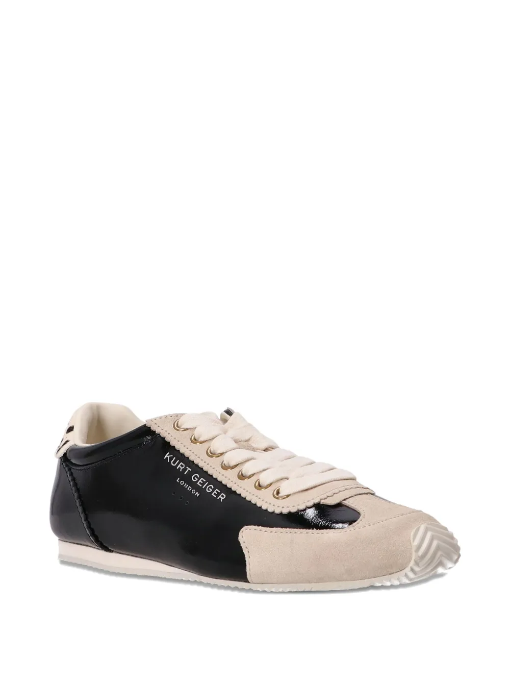 Kurt Geiger London Leren sneakers - Zwart