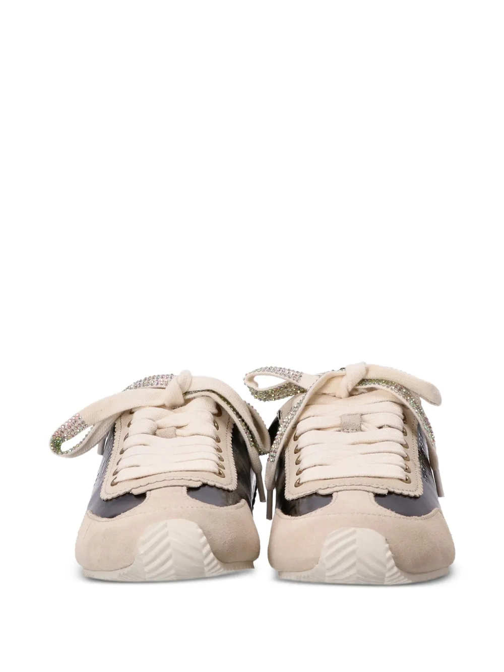 Kurt Geiger London Leren sneakers Zwart