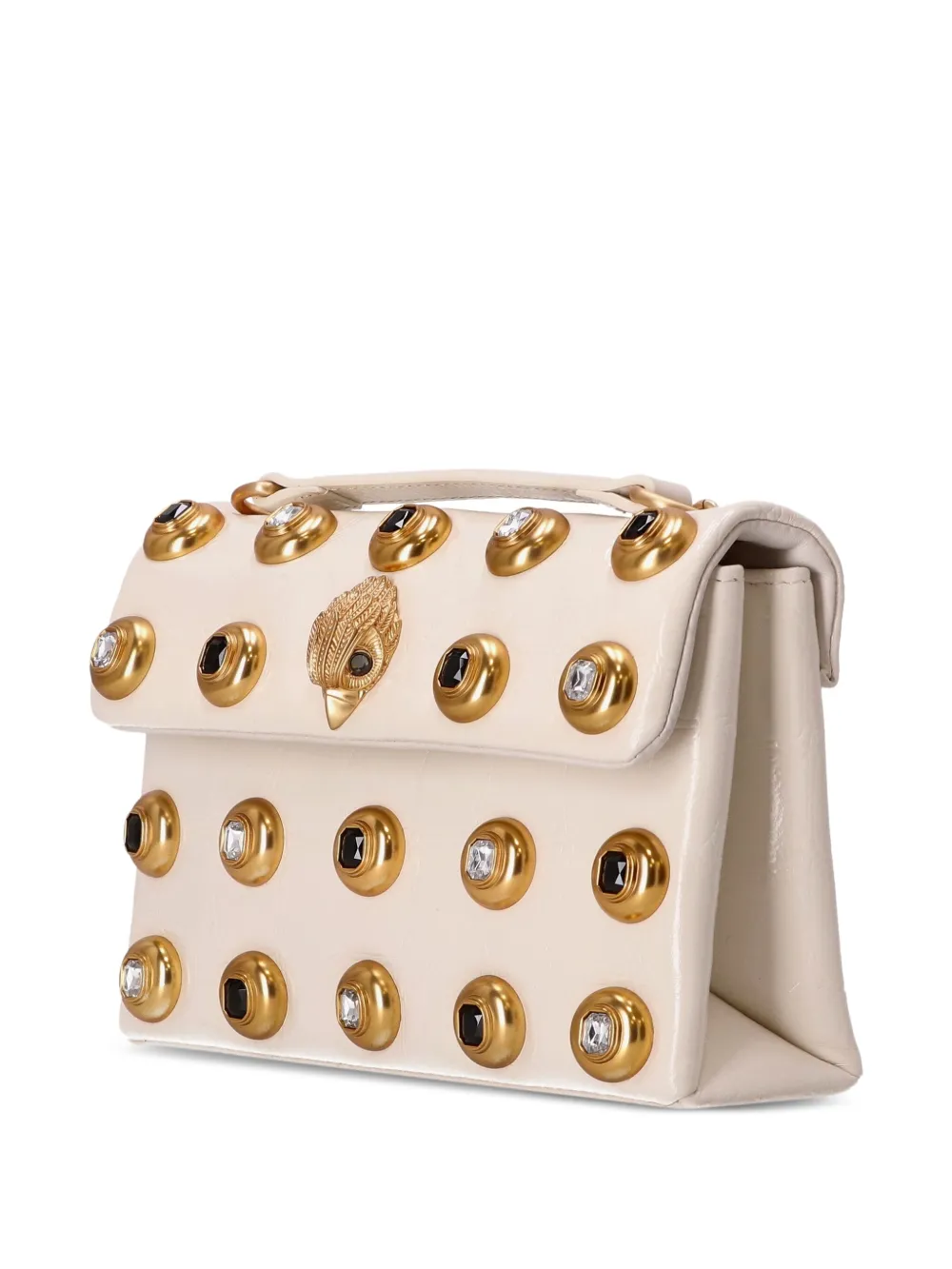 Kurt Geiger Logo-embellished Satchel Bag In Neutral