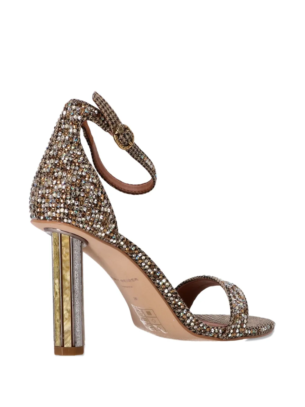 Kurt Geiger Embellished Ankle-strap Pumps In Multi