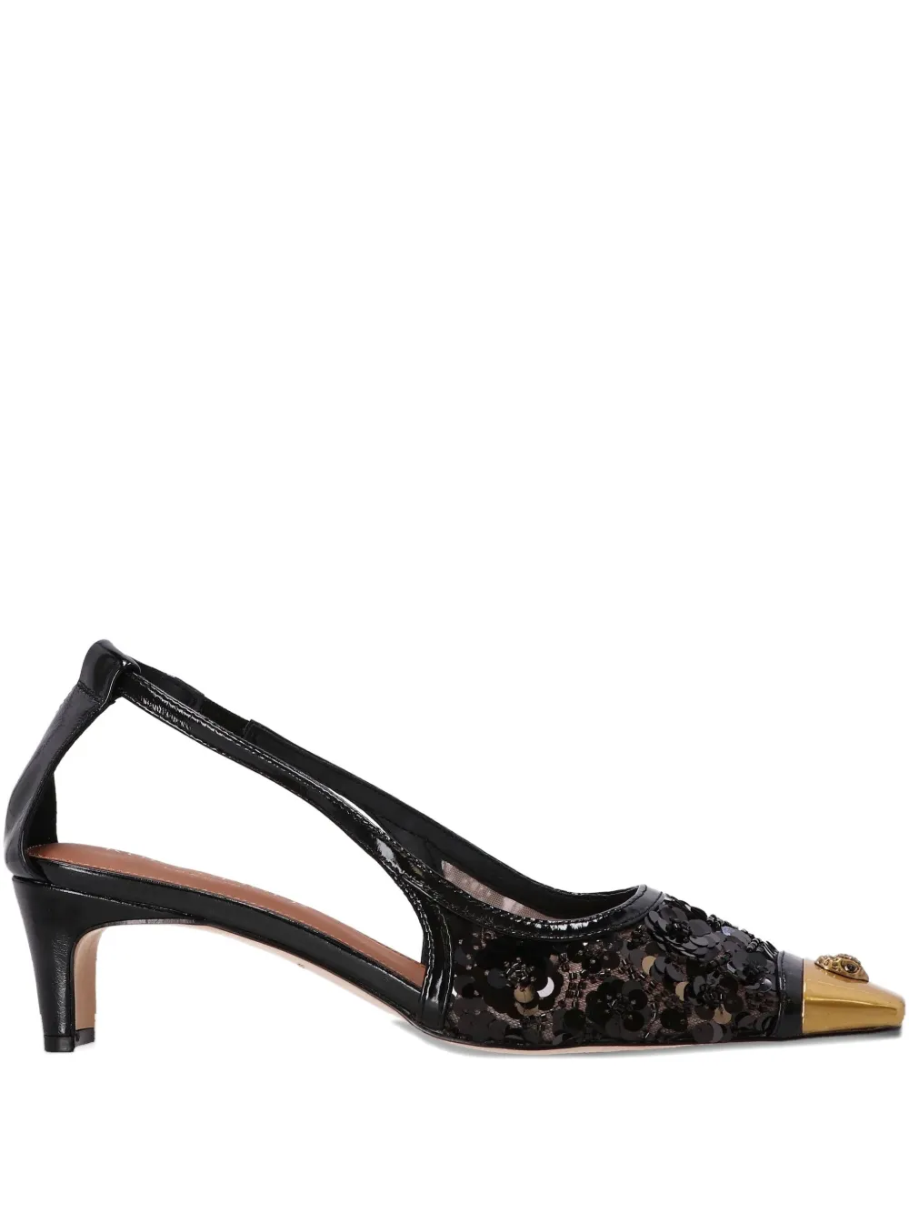 Kurt Geiger London Regent sequin-embellished pumps | Black | Image 1