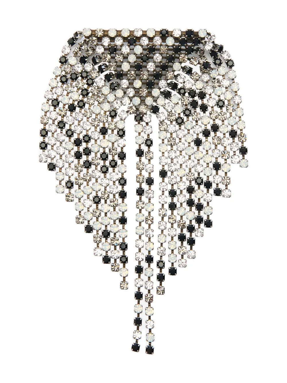 ISABEL MARANT Faye crystal-embellished brooch | Silver | Image 1