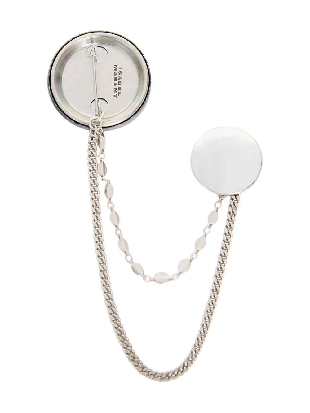 Isabel Marant Petes Chain Brooch In Multi