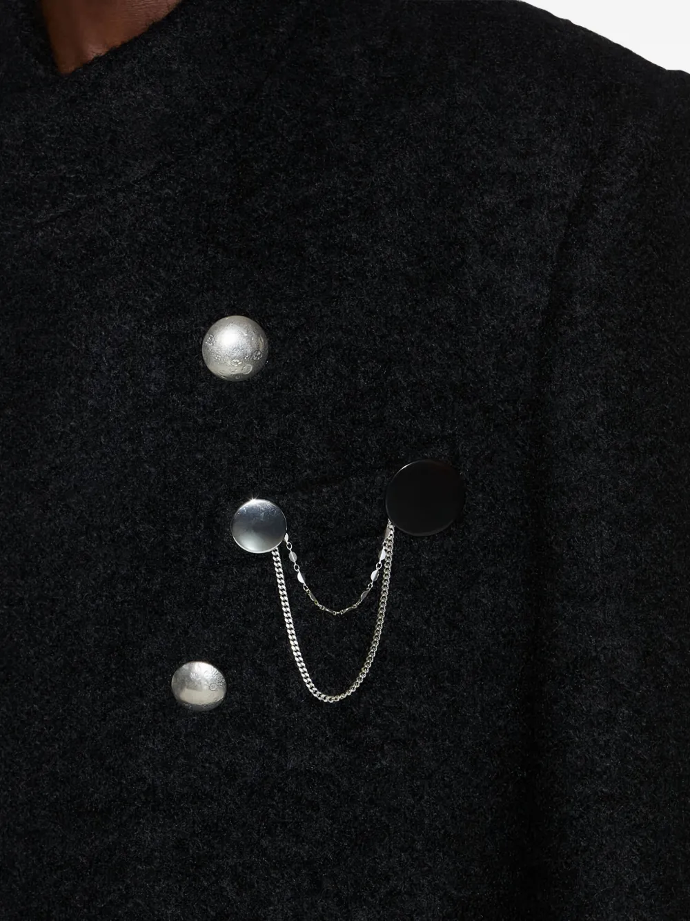 Isabel Marant Petes Chain Brooch In Multi