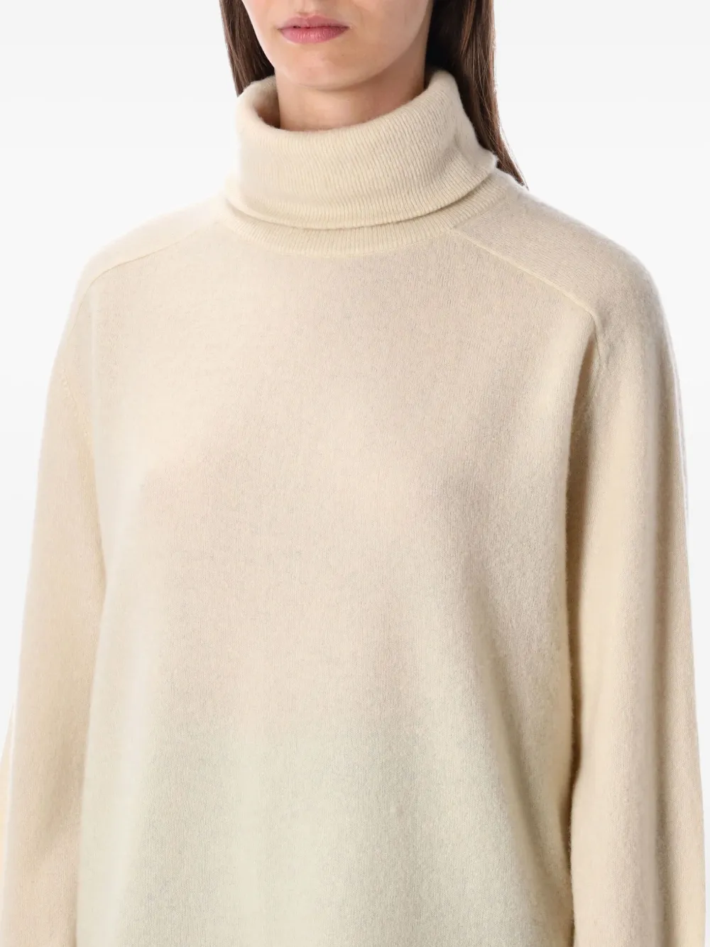 American Vintage Raxow Turtleneck Jumper In Neutral
