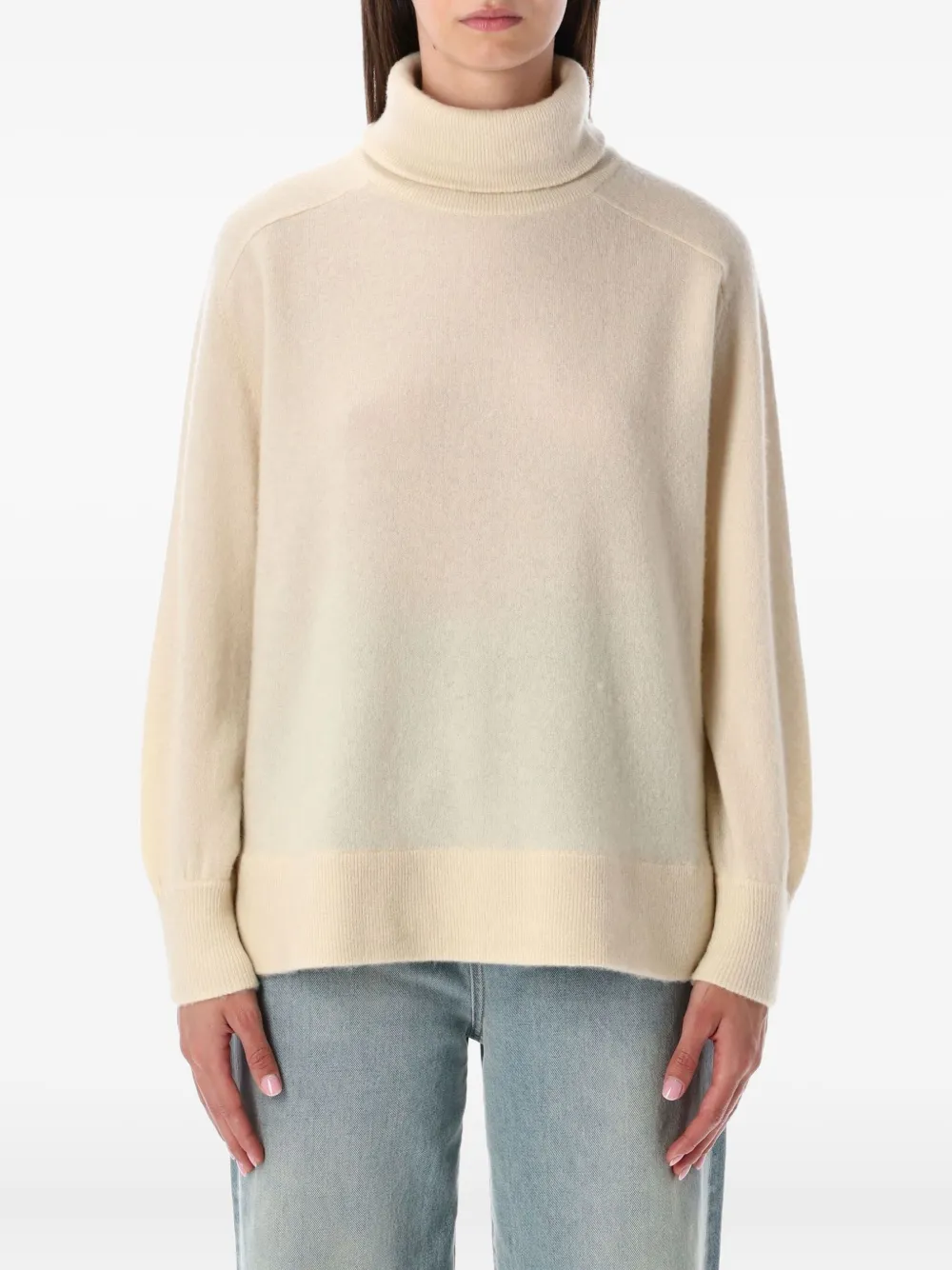 American Vintage Raxow high-neck sweater | Neutrals | Image 1
