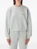 American Vintage Evona crew-neck embroidered sweatshirt - Grey