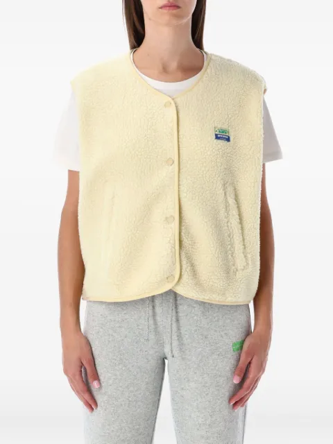 American Vintage Hoktown button-fastening teddy gilet